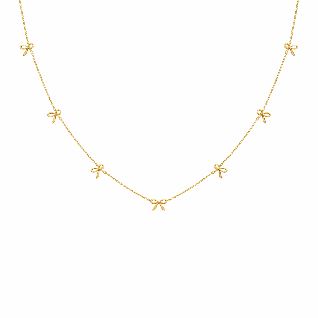 Multiple Bows Necklace