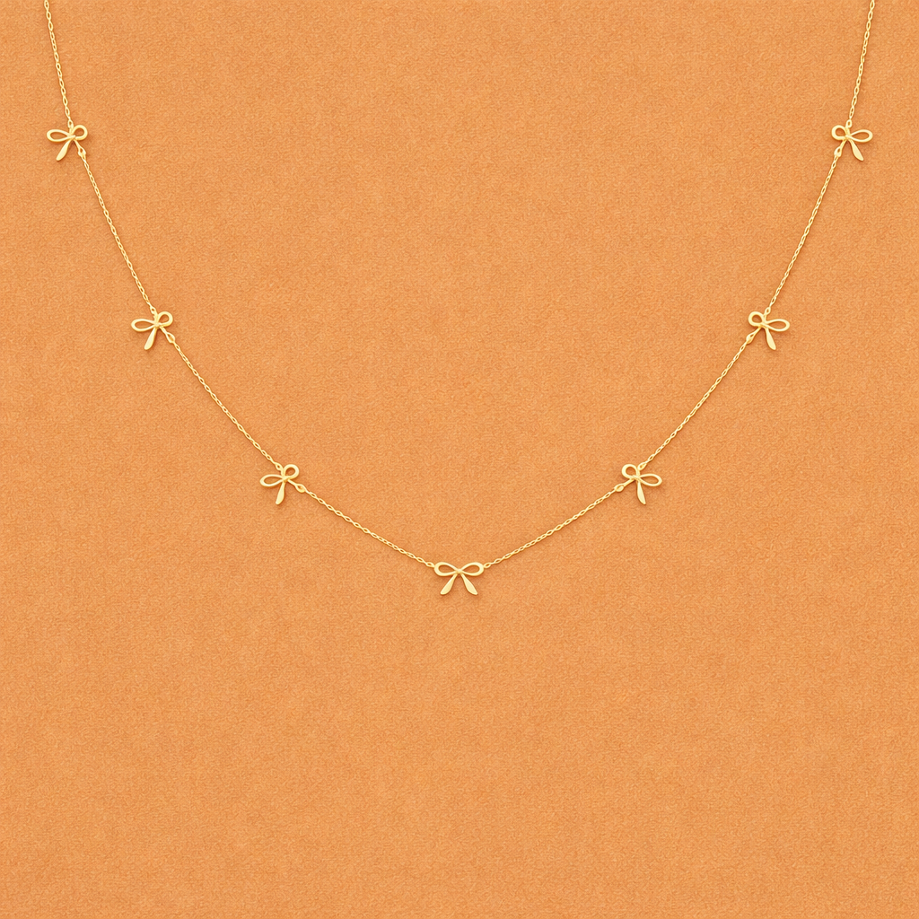 Multiple Bows Necklace