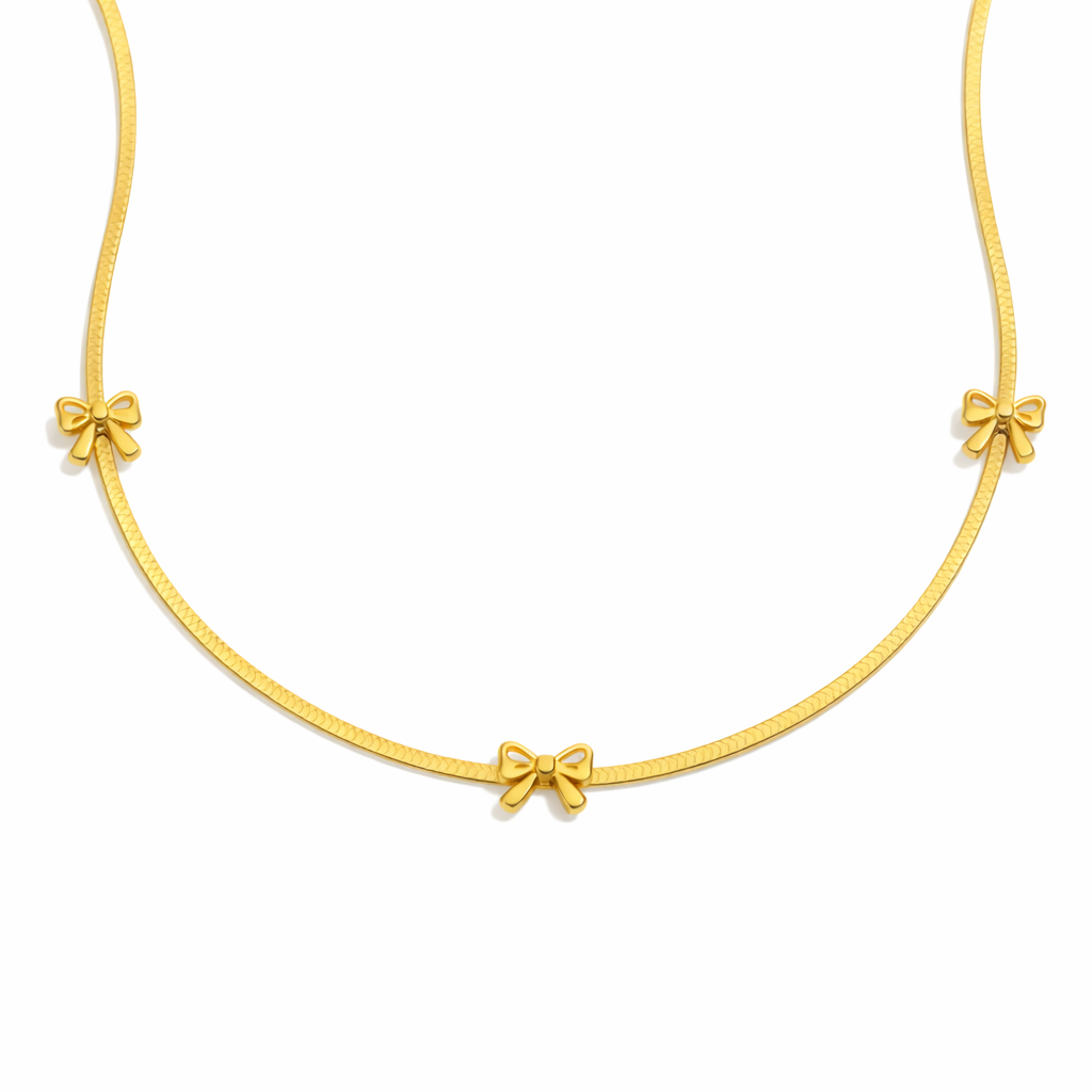 Bow Necklace