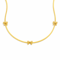 Bow Necklace