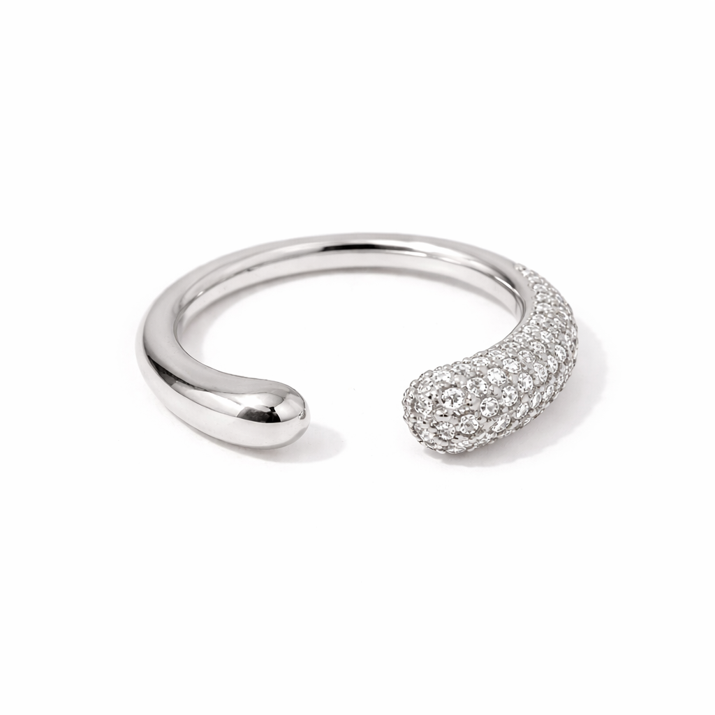 Gold or Silver Open rings